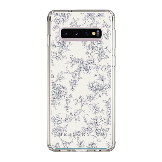 Slim Protection Case［ MERCURYDUO - ToneFlower - White ］