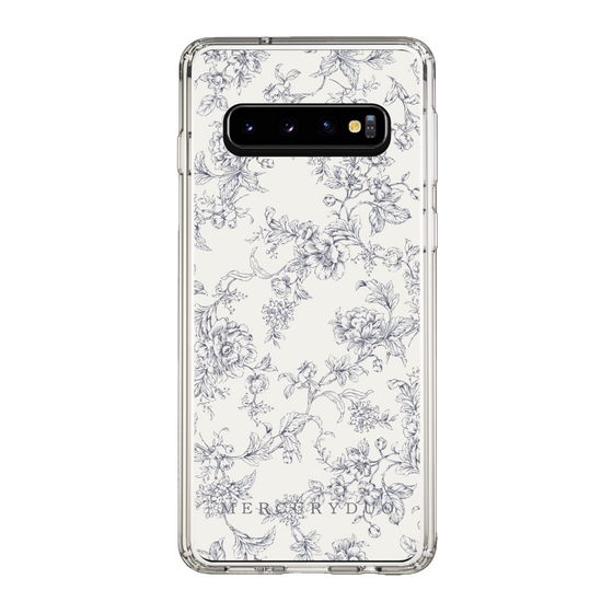 Slim Protection Case［ MERCURYDUO - ToneFlower - White ］