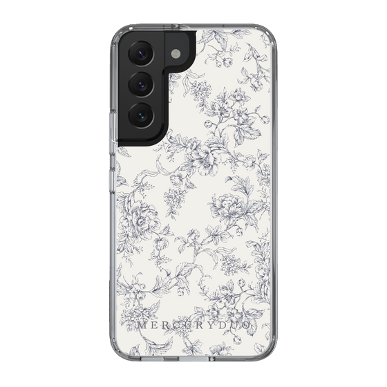 Slim Protection Case［ MERCURYDUO - ToneFlower - White ］