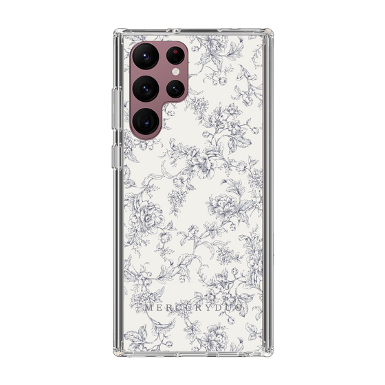 Slim Protection Case［ MERCURYDUO - ToneFlower - White ］