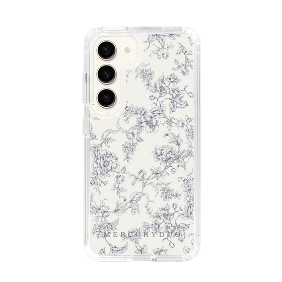 Slim Protection Case［ MERCURYDUO - ToneFlower - White ］