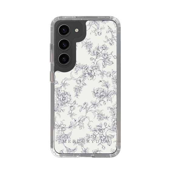 Slim Protection Case［ MERCURYDUO - ToneFlower - White ］