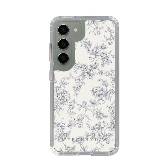 Slim Protection Case［ MERCURYDUO - ToneFlower - White ］
