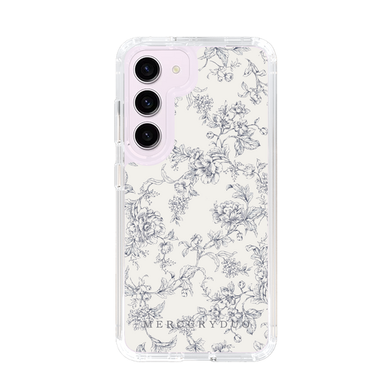Slim Protection Case［ MERCURYDUO - ToneFlower - White ］