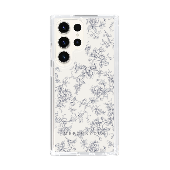 Slim Protection Case［ MERCURYDUO - ToneFlower - White ］
