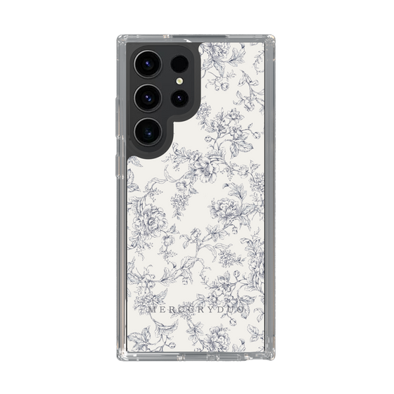 Slim Protection Case［ MERCURYDUO - ToneFlower - White ］