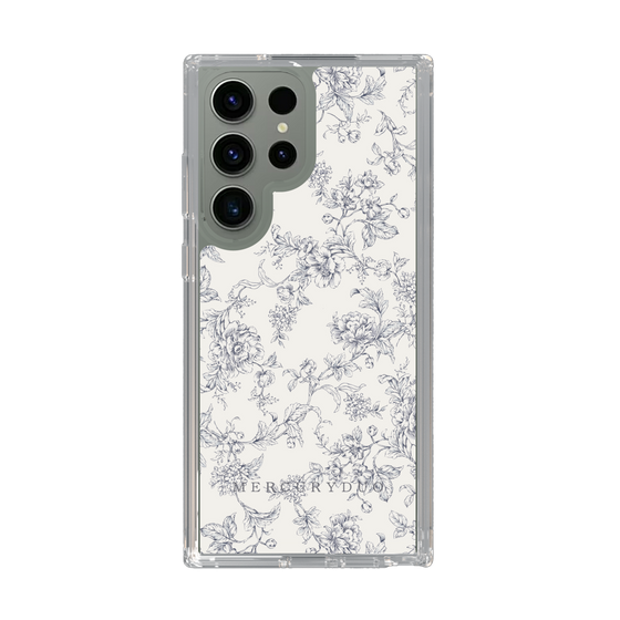 Slim Protection Case［ MERCURYDUO - ToneFlower - White ］