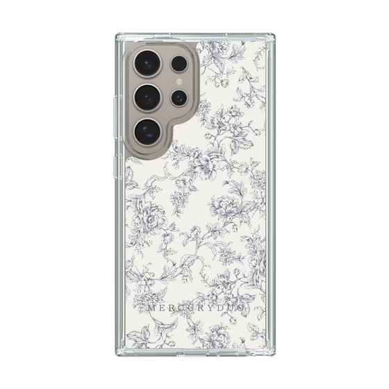 Slim Protection Case［ MERCURYDUO - ToneFlower - White ］