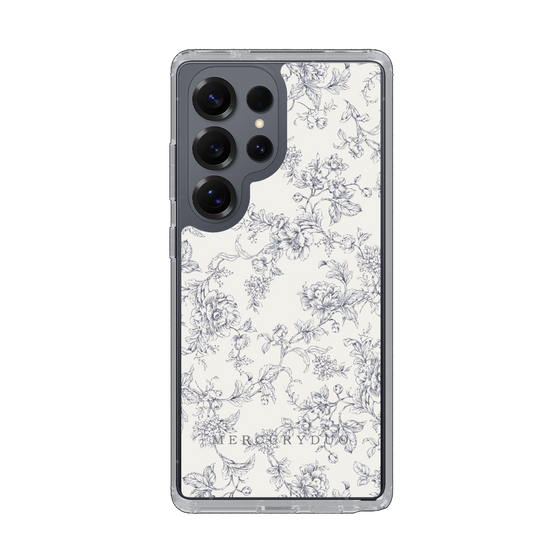 Slim Protection Case［ MERCURYDUO - ToneFlower - White ］