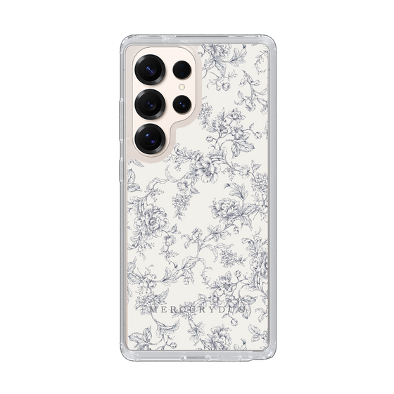 Slim Protection Case［ MERCURYDUO - ToneFlower - White ］