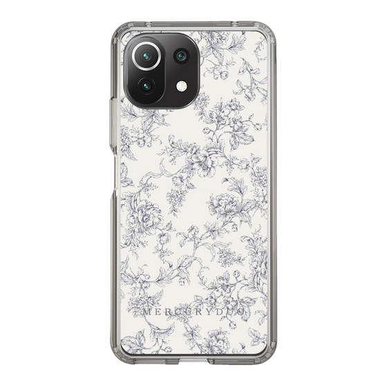 Slim Protection Case［ MERCURYDUO - ToneFlower - White ］
