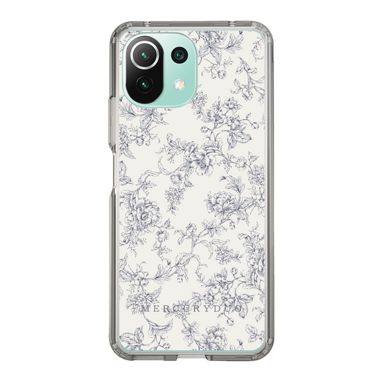 Slim Protection Case［ MERCURYDUO - ToneFlower - White ］