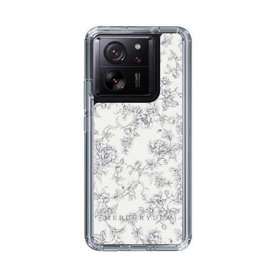 Slim Protection Case［ MERCURYDUO - ToneFlower - White ］