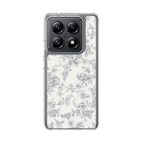 Slim Protection Case［ MERCURYDUO - ToneFlower - White ］
