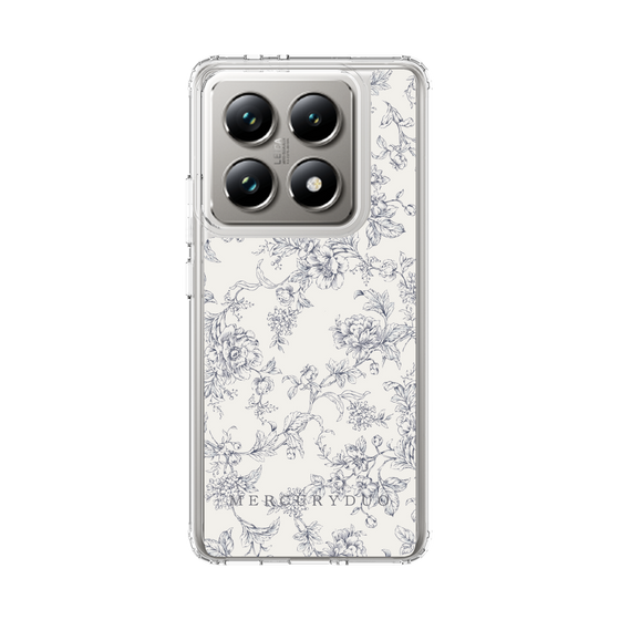 Slim Protection Case［ MERCURYDUO - ToneFlower - White ］