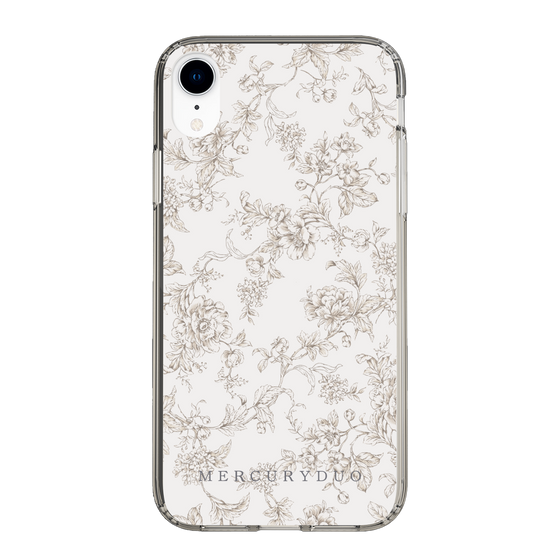 Slim Protection Case［ MERCURYDUO - ToneFlower - Beige ］
