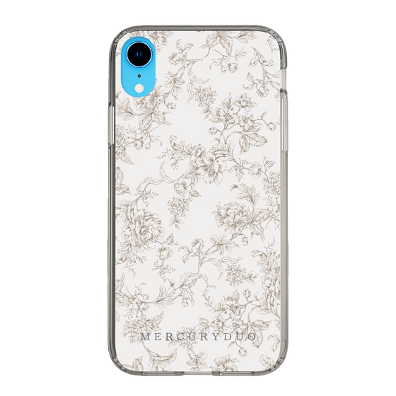 Slim Protection Case［ MERCURYDUO - ToneFlower - Beige ］