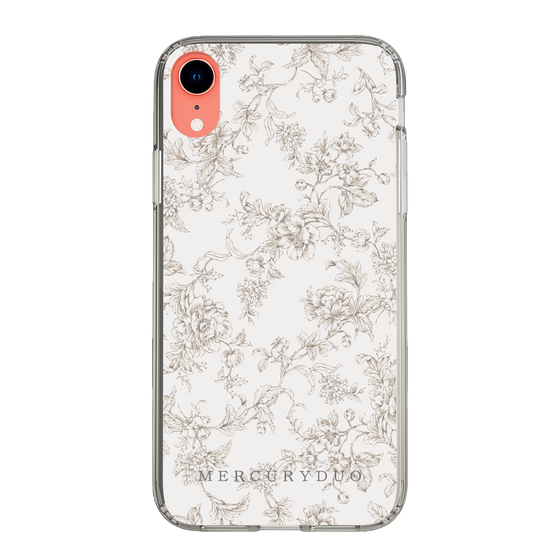 Slim Protection Case［ MERCURYDUO - ToneFlower - Beige ］