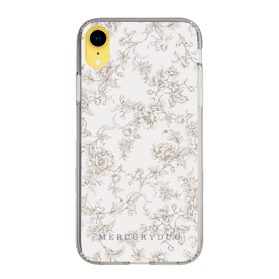Slim Protection Case［ MERCURYDUO - ToneFlower - Beige ］