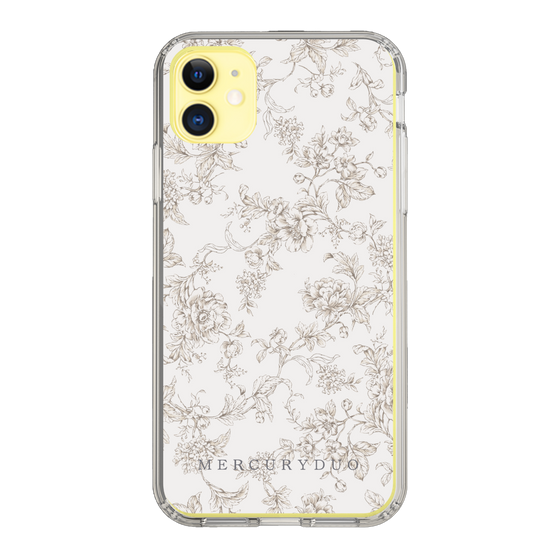 Slim Protection Case［ MERCURYDUO - ToneFlower - Beige ］