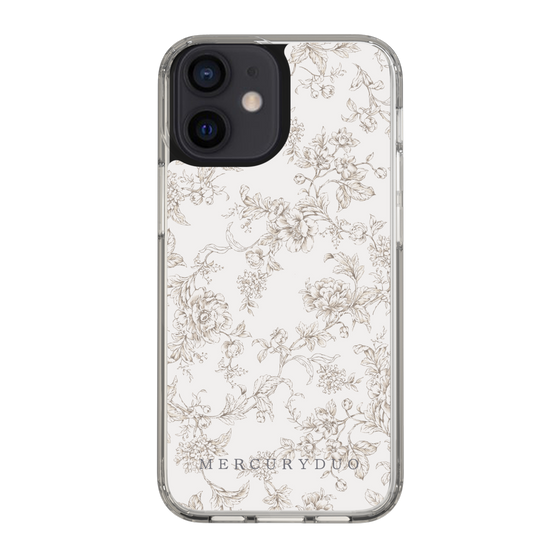 Slim Protection Case［ MERCURYDUO - ToneFlower - Beige ］