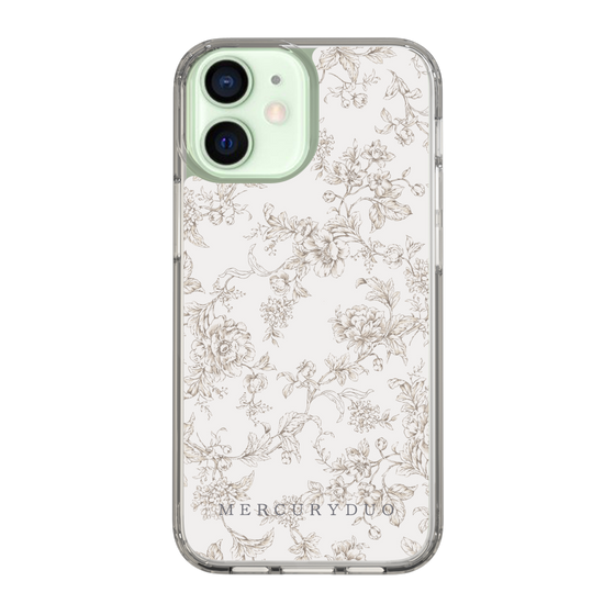 Slim Protection Case［ MERCURYDUO - ToneFlower - Beige ］