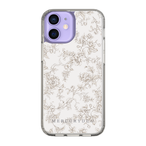 Slim Protection Case［ MERCURYDUO - ToneFlower - Beige ］