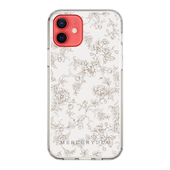 Slim Protection Case［ MERCURYDUO - ToneFlower - Beige ］