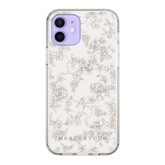 Slim Protection Case［ MERCURYDUO - ToneFlower - Beige ］