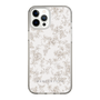 Slim Protection Case［ MERCURYDUO - ToneFlower - Beige ］