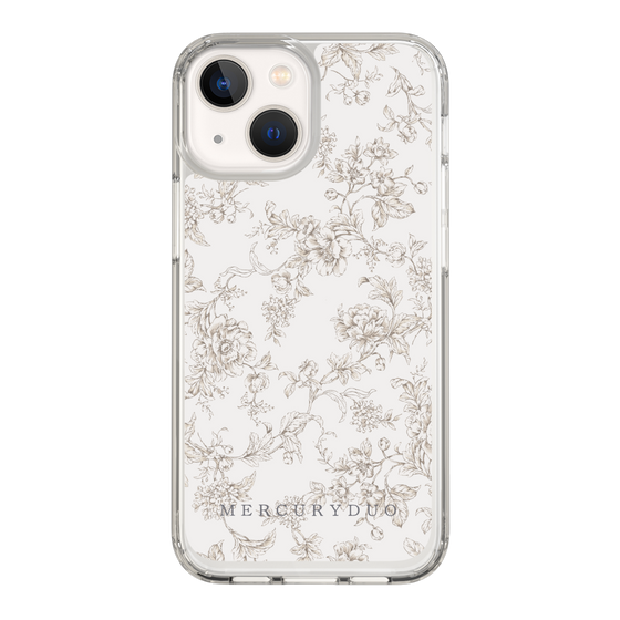 Slim Protection Case［ MERCURYDUO - ToneFlower - Beige ］
