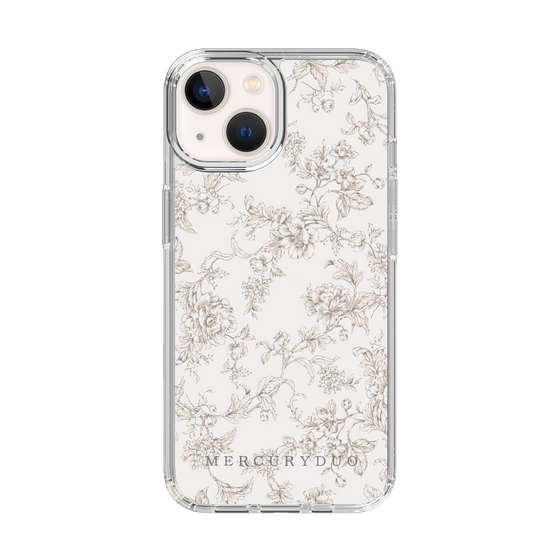 Slim Protection Case［ MERCURYDUO - ToneFlower - Beige ］