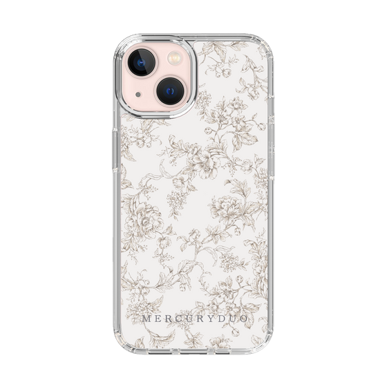 Slim Protection Case［ MERCURYDUO - ToneFlower - Beige ］