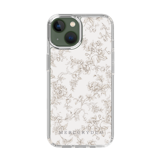 Slim Protection Case［ MERCURYDUO - ToneFlower - Beige ］