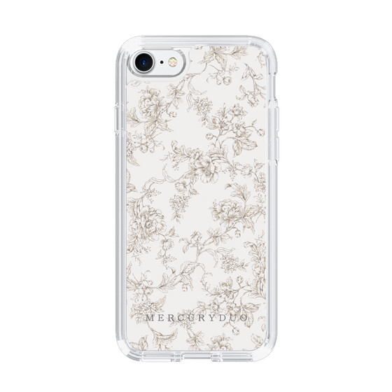 Slim Protection Case［ MERCURYDUO - ToneFlower - Beige ］