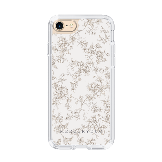 Slim Protection Case［ MERCURYDUO - ToneFlower - Beige ］
