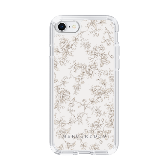 Slim Protection Case［ MERCURYDUO - ToneFlower - Beige ］