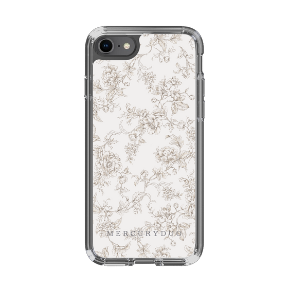 Slim Protection Case［ MERCURYDUO - ToneFlower - Beige ］