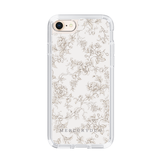 Slim Protection Case［ MERCURYDUO - ToneFlower - Beige ］
