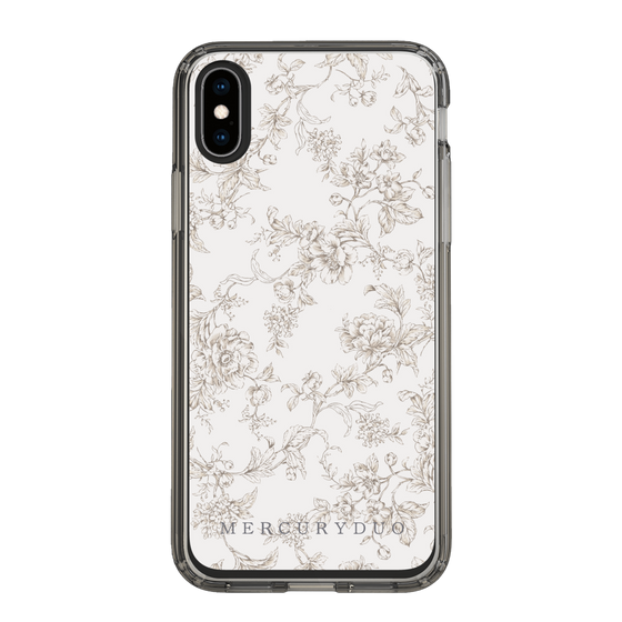 Slim Protection Case［ MERCURYDUO - ToneFlower - Beige ］