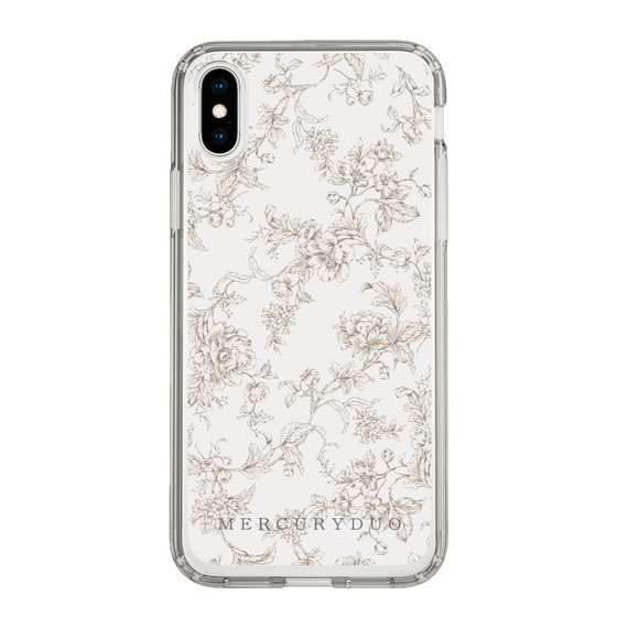 Slim Protection Case［ MERCURYDUO - ToneFlower - Beige ］
