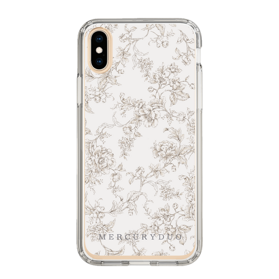 Slim Protection Case［ MERCURYDUO - ToneFlower - Beige ］