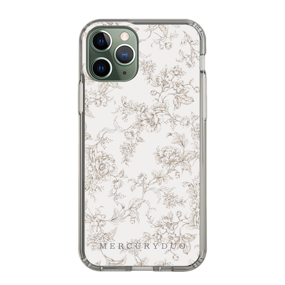 Slim Protection Case［ MERCURYDUO - ToneFlower - Beige ］