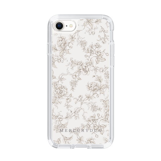 Slim Protection Case［ MERCURYDUO - ToneFlower - Beige ］