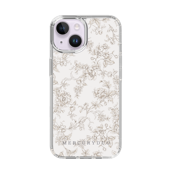 Slim Protection Case［ MERCURYDUO - ToneFlower - Beige ］