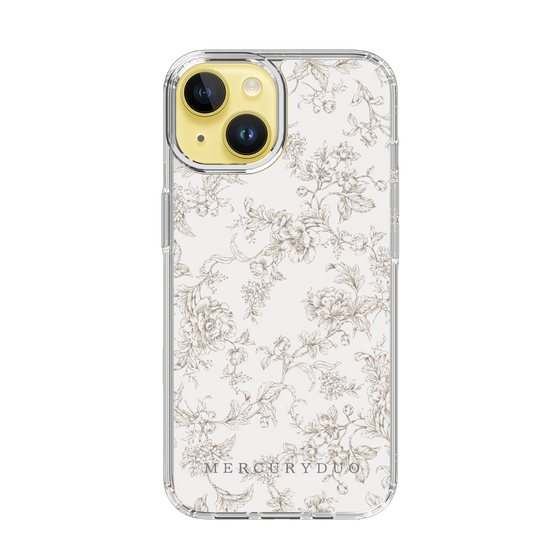 Slim Protection Case［ MERCURYDUO - ToneFlower - Beige ］