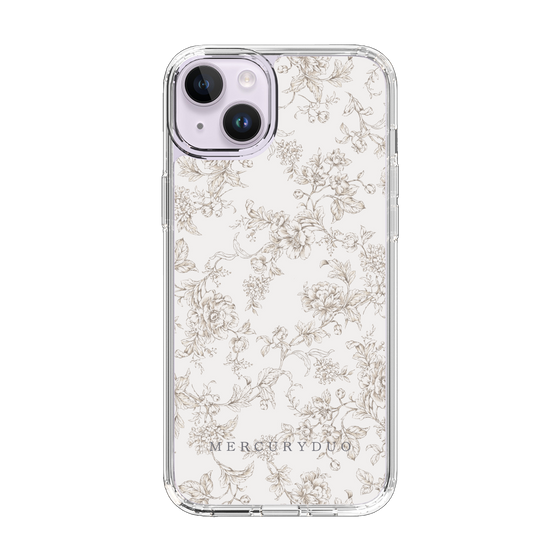Slim Protection Case［ MERCURYDUO - ToneFlower - Beige ］
