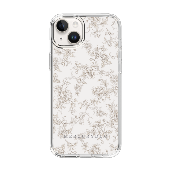 Slim Protection Case［ MERCURYDUO - ToneFlower - Beige ］