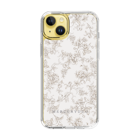 Slim Protection Case［ MERCURYDUO - ToneFlower - Beige ］