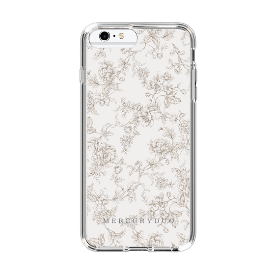 Slim Protection Case［ MERCURYDUO - ToneFlower - Beige ］